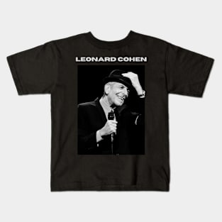 Leonard Cohen Kids T-Shirt